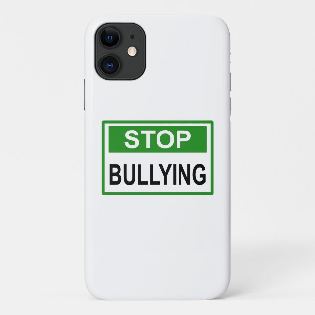 Stopp Bully Signing Green Case-Mate iPhone Hülle (Rückseite)