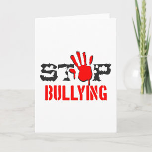 Stopp Bullying Karte