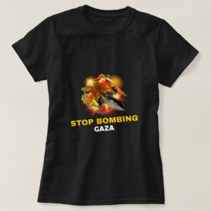 Stopp der Bombardierung Gaza - Völkermord T-Shirt