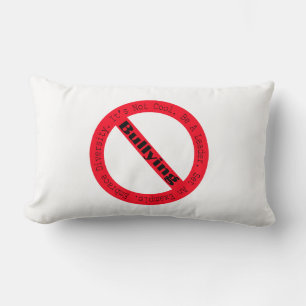 Stopp des Mobbing-Logos von Shirley Taylor Lendenkissen