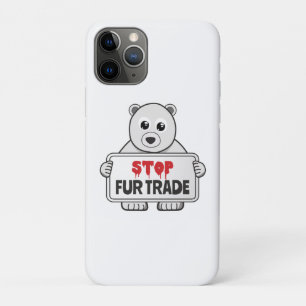 Stopp Fur Trade Sad Polar Bär Case-Mate iPhone Hülle