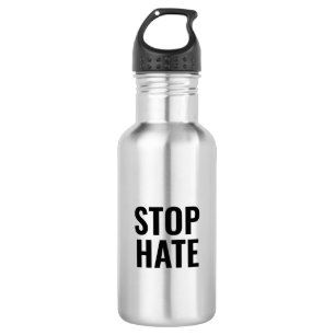 Stopp Hate, Edelstahlflasche