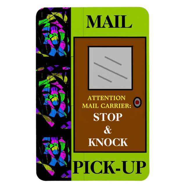 Stopp & Knock Magnet (Vertikal)
