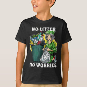 Stopp Littering Nature Protection Umwelt Pro T-Shirt