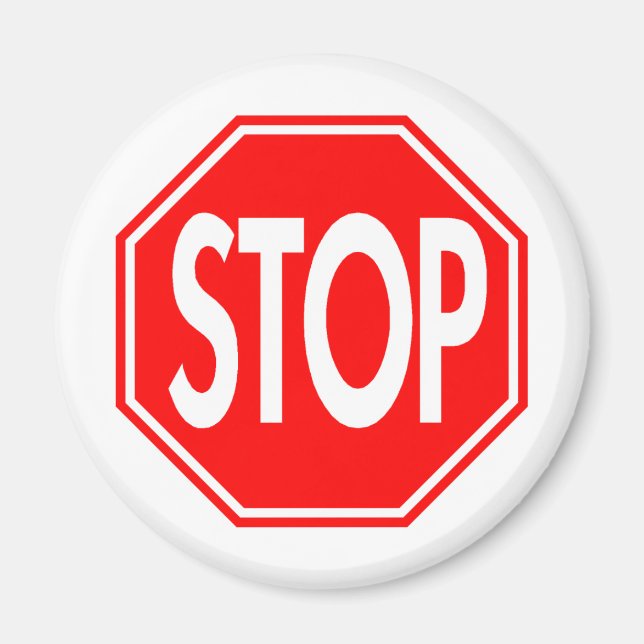 Stopp Magnet (Vorne)