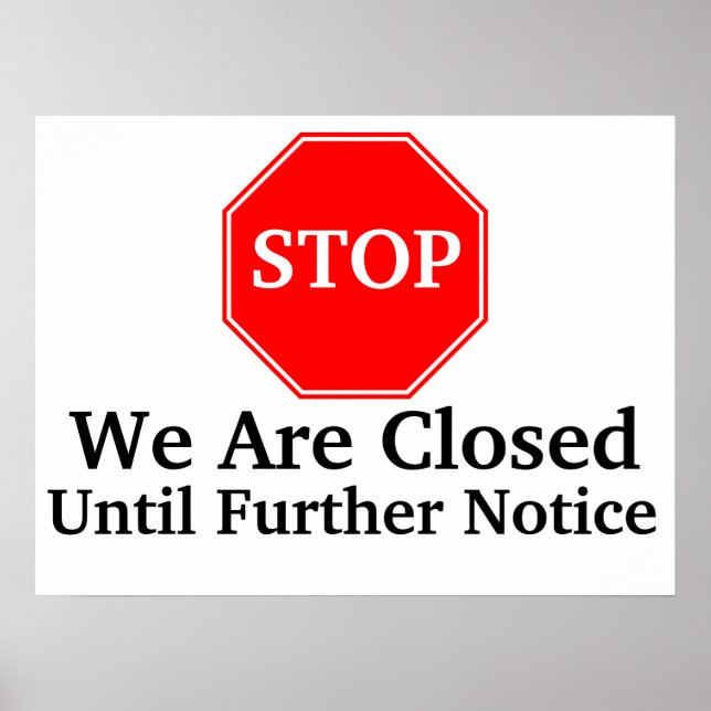 Stopp Poster (Vorne)