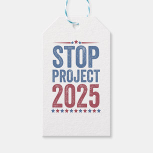 Stopp Project 2025 Trump Harris American Patroitic Geschenkanhänger