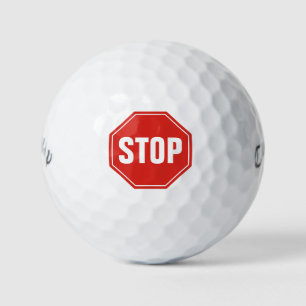 STOPP-Signatur Golfball