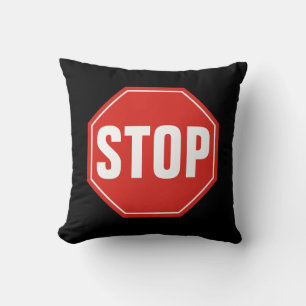 STOPP-Signatur Kissen