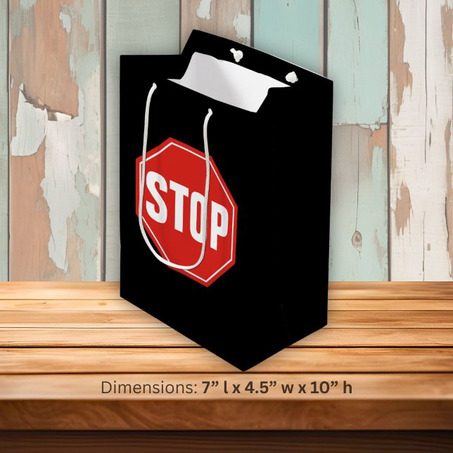 STOPP-Signatur Mittlere Geschenktüte (Von Creator hochgeladen)