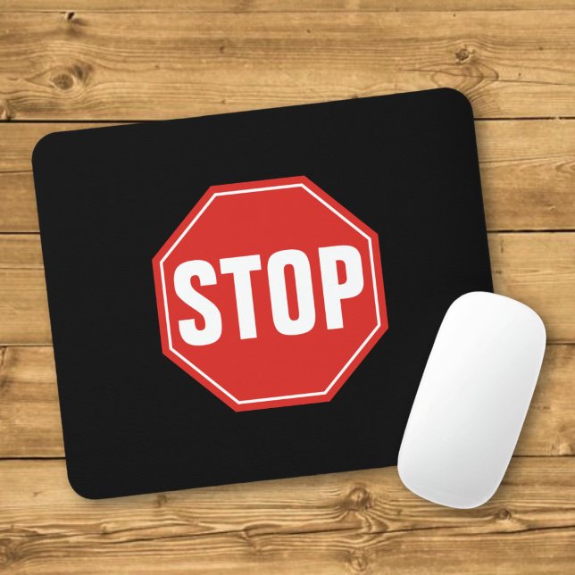 STOPP-Signatur Mousepad (Von Creator hochgeladen)
