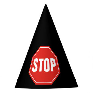 STOPP-Signatur Partyhütchen