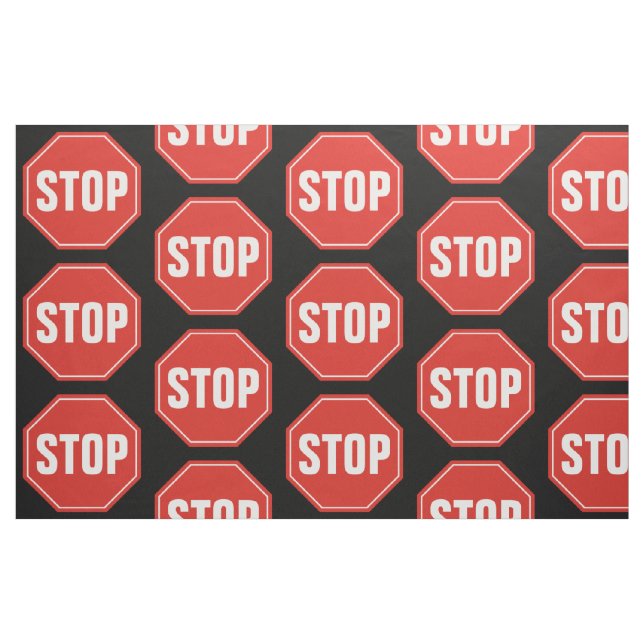 STOPP-Signatur Stoff (Fat Quarter (45,7 x 55,9 cm))