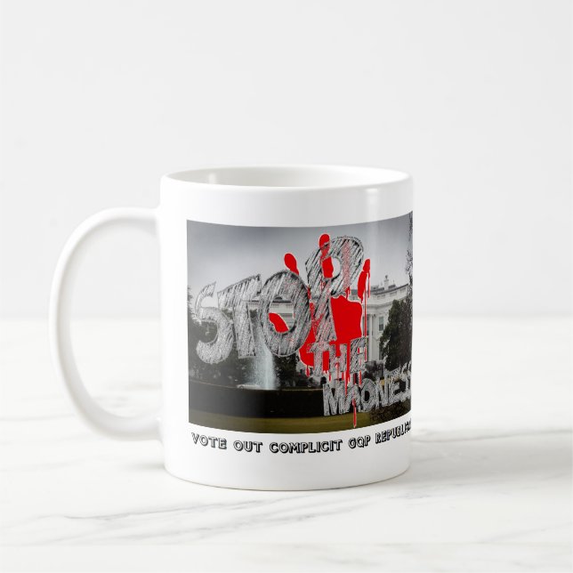 STOPP THE MADNESS - ABSTIMMUNG DER KOMPLIZITREPUBL KAFFEETASSE (Links)