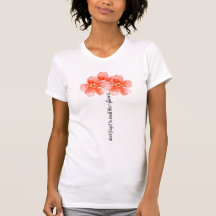 STOPP UND SMELLE DIE BLUME T - Shirt