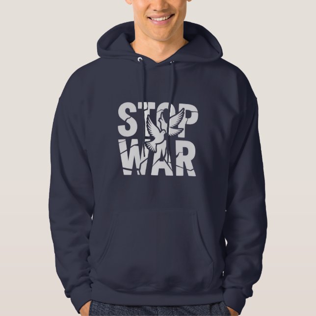 "STOPP WAR" mit T - Shirt für mehrere Friedenstrup (Vorderseite)
