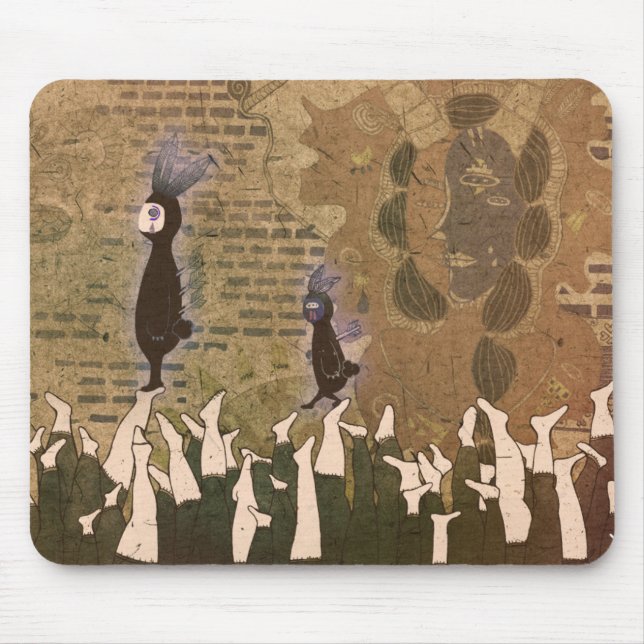 Stoppen der Schritte 2012 Mousepad (Vorne)
