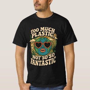Stoppen des T - Shirt der Kunststoffverunreinigung