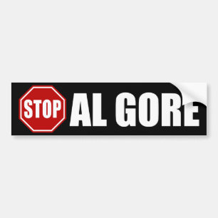 Stoppen Sie Al Gore Autoaufkleber