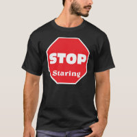 Stoppen Sie anzustarren