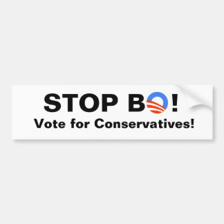 Stoppen Sie Barack im November 2010! Autoaufkleber