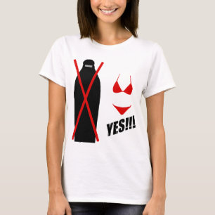 Stoppen Sie Burqa Shirt