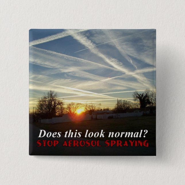 Stoppen Sie das Aerosol-Sprühen Button (Vorderseite)