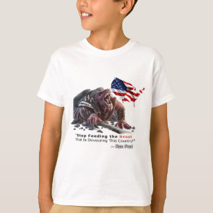 STOPPEN Sie, das Tier zu füttern T-Shirt