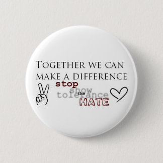 Stoppen Sie den Hass Button