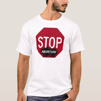Stoppen Sie den T - Shirt der Abtreibungs-Männer
