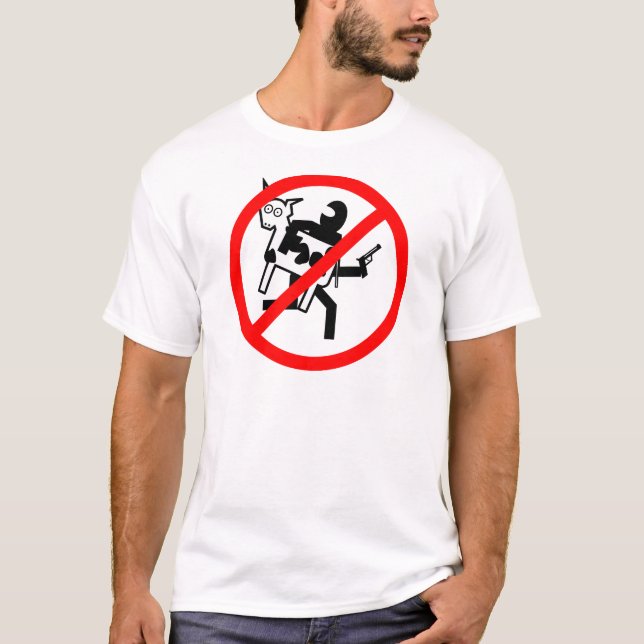 Stoppen Sie die BLM ViehRustlers T-Shirt (Vorderseite)