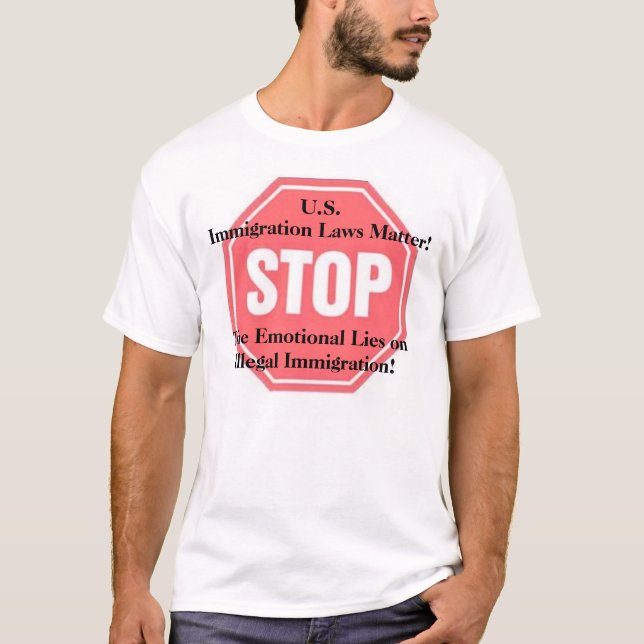 stoppen Sie, die emotionalen Lügen auf illegaler T-Shirt (Vorderseite)