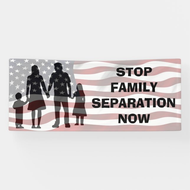 STOPPEN Sie FAMILIEN-TRENNUNG Banner (Horizontal)