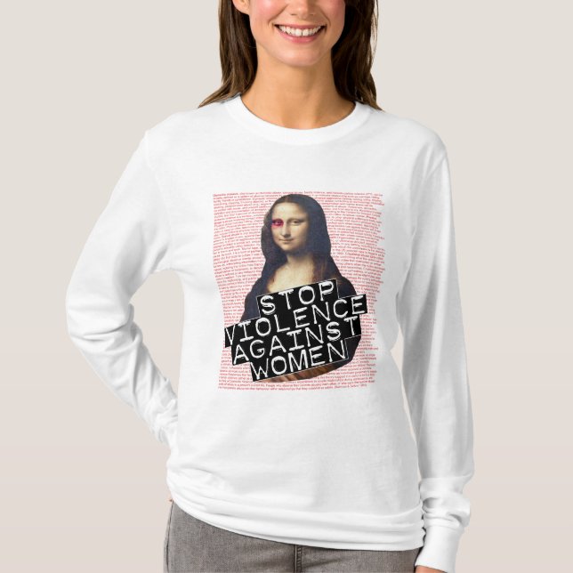 STOPPEN SIE GEWALT T-Shirt (Vorderseite)