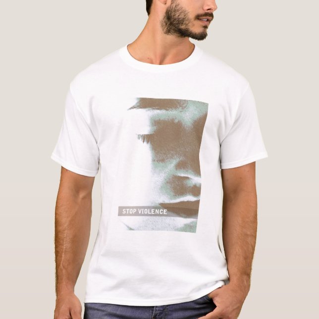 STOPPEN SIE GEWALT! T-Shirt (Vorderseite)