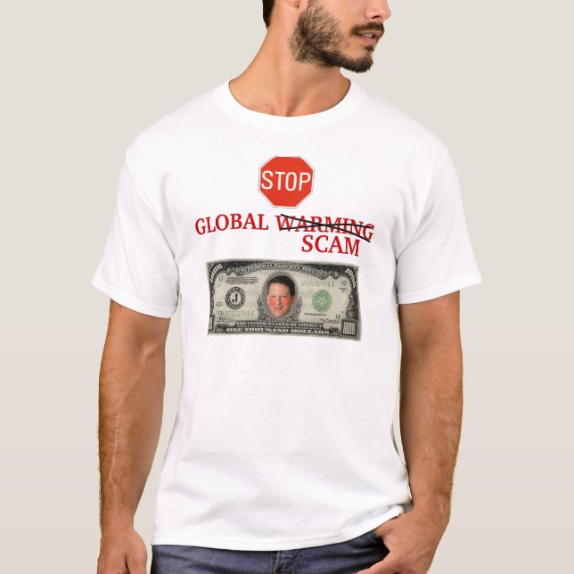 STOPPEN SIE GLOBALEN ERWÄRMUNGSCAM T-Shirt (Vorderseite)