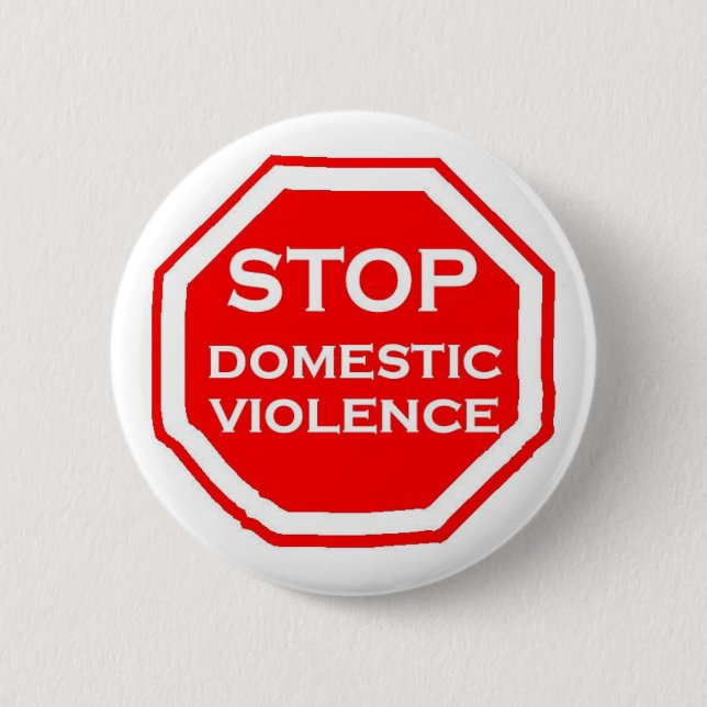 Stoppen Sie inländische Gewalt Button (Vorderseite)