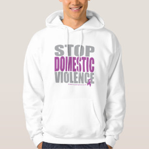 Stoppen Sie inländische Gewalt Hoodie