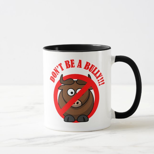 Stoppen Sie, jetzt einzuschüchtern: Schüchtern Sie Tasse (Rechts)