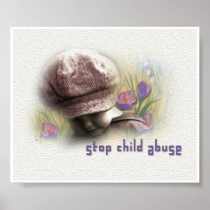 Stoppen Sie Kindesmissbrauch Poster