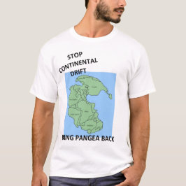 Stoppen Sie Kontinentaltrift T-Shirt