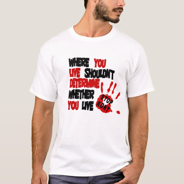 STOPPEN SIE KONY 2012 T-Shirt (Vorderseite)