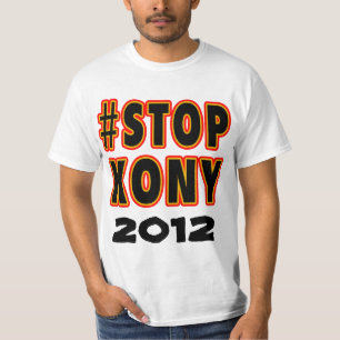 STOPPEN SIE KONY!  #STOPKONY Uganda-T-Shirt T-Shirt