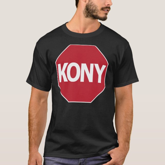 Stoppen Sie Kony T-Shirt (Vorderseite)