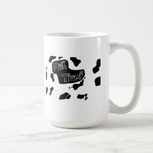 Stoppen Sie Milchdieb Kaffeetasse