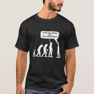 Stoppen Sie, mir zu folgen, ich sind ein T-Shirt