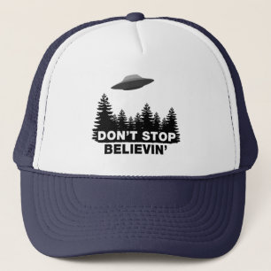 Stoppen Sie nicht Believin (UFO) Truckerkappe