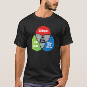 Stoppen Sie nicht den klassischen Venn Diagramm Ro T-Shirt
