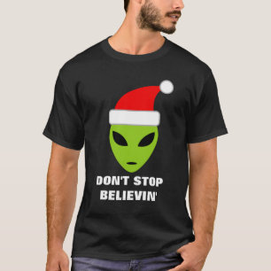 Stoppen Sie nicht, lustigem T-Shirt
