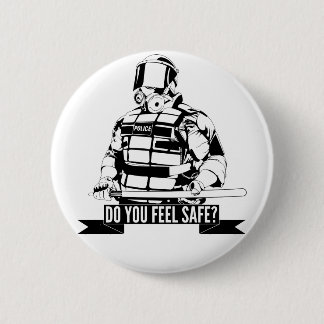 Stoppen Sie Polizei-Brutalitäts-Kunst für besetzen Button